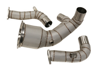 Downpipe Audi SQ5 Q7 S4 B9 S5 F5 Porsche Panamera 971 Cayene 9YA VW Touareg 3.0 TFSI Heat Shield