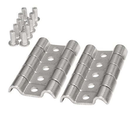 Double Mounting Bracket 6,3 mm steel