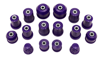 Set of suspension bushings - LAND ROVER RANGE ROVER L322 - 16PCs.