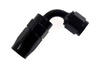 Swivel fitting 90deg AN20 Black