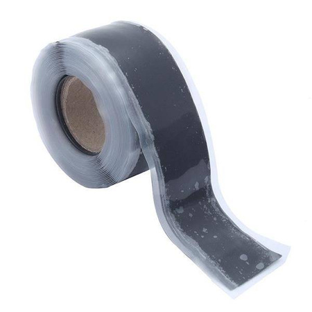 Self-fusing silicone tape TurboWorks 50mm x 0.5mm 3.5m Black