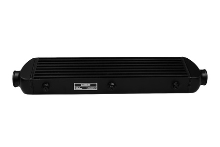 TurboWorks Intercooler 550x140x65 inlet 2.25" Bar and Plate Black