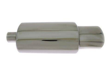 Rear Muffler TurboWorks 80x145mm inlet 63,5mm