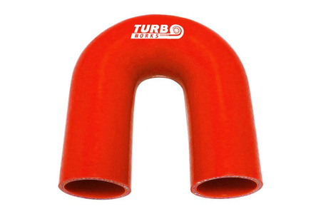 Elbow TurboWorks Red 180deg 51mm