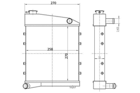 Sportowa Chłodnica Wody TurboWorks Austin Mini Classic Cooper