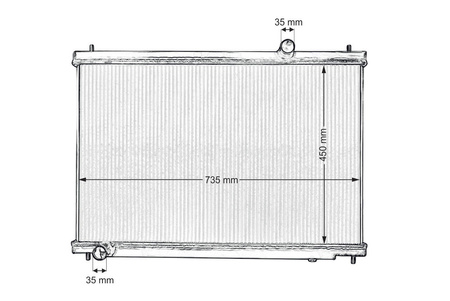 TurboWorks Sports Water Radiator Nissan GT-R R35 2009+
