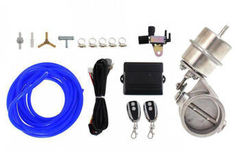 Exhaust Cutout Set Pneumatic 76mm Boost Closed