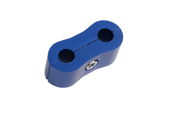 Double Mounting Bracket 6,5mm aluminum