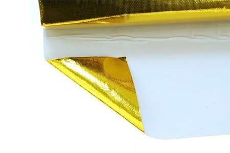 TurboWorks Self-adhesive heat shield 0,8mm 30cm x 60cm Gold