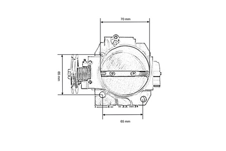 Przepustnica TurboWorks Honda K20