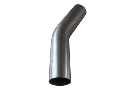 Stainless elbow 30deg 57mm 40cm thk.1,5mm