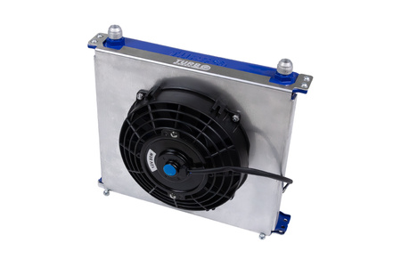 Cooling Plate TurboWorks Chłodnicy Oleju 19 rzędowej Race 7 calowy wentylator