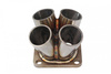 Exhaust manifold flange 4-1 connector 4-1 T4
