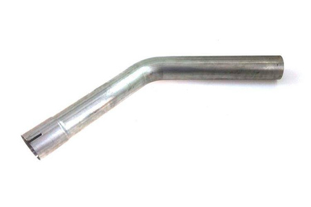 Exhaust stainless steel pipe 45deg 2,5" 61cm