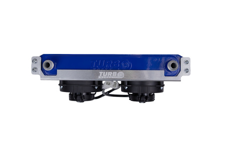 Cooling Plate TurboWorks Chłodnicy Oleju 13 rzędowej Race 4 calowy wentylator Dual