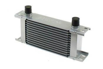 TurboWorks Oil Cooler Setrab Line 13-rows 190x100x50 AN10 Silver