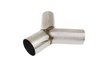 Exhaust tee 90st 70/70mm 304SS