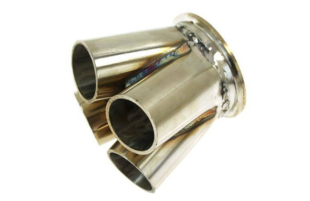 Exhaust manifold flange 4-1 connector 4-1 2,5" V-Band
