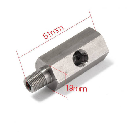 Oil pressure sensor adapter TurboWorks M10x1 for 1/8" NPT
