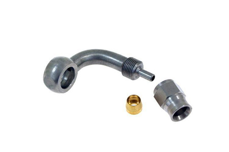 S.S HOSE END 10.2 Banjo AN3 3/8 32UNEF 90st