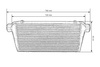 TurboWorks Intercooler 600x300x100 inlet4" Bar and Plate