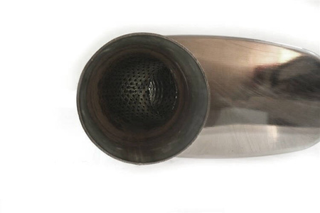 Tłumik Środkowy Tylny 63,5mm TurboWorks LT 409SS 410mm