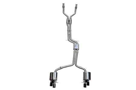 Układ wydechowy CatBack Audi B8 S4 S5 3.0T Aktywny