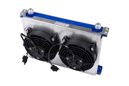 Cooling Plate TurboWorks Chłodnicy Oleju 15 rzędowej Race 5 calowy wentylator Dual
