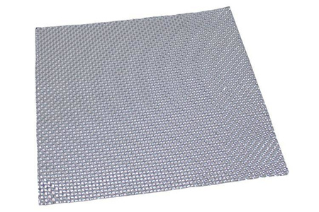 Turboworks Heat shield embossed aluminium 0,2mm 30 cm x 30 cm