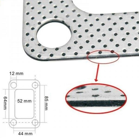 TurboWorks Turbo Gasket T3 exhaust