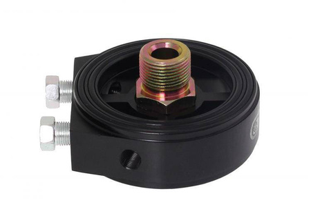 Oil filter adapter Turboworks Black