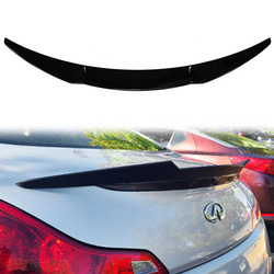 Spoiler Cap - Infiniti G37 2D 2007-2013 ABS Gloss Black