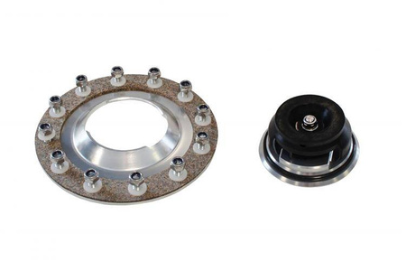 TurboWorks Aluminum Fuel tank Filler Silver