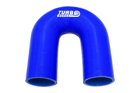 Elbow 180deg TurboWorks Blue 70mm