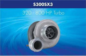 Turbosprężarka Borg Warner AirWerks S300SX wylot 90st