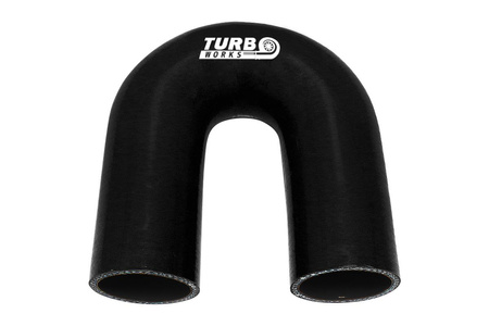 Elbow 180deg TurboWorks Black 32mm