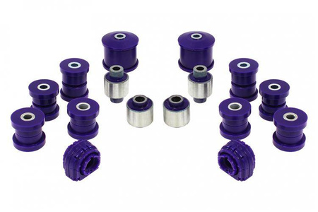 Set of rear suspension bushings - AUDI / SEAT / SKODA / VW - 16PCs.