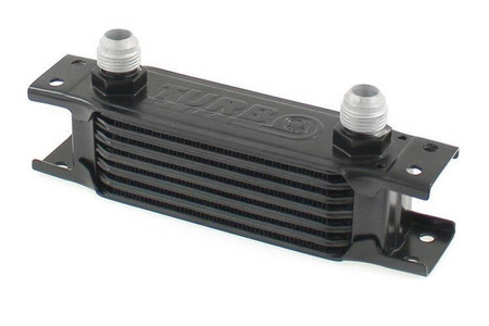 TurboWorks Oil Cooler Kit Slim 7-rows 140x50x50 AN10 Black