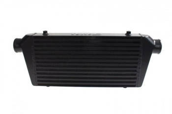 Intercooler TurboWorks 450x300x76 wejście 3" Bar and Plate Czarny