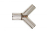 Exhaust tee 90st 76/76mm 304SS