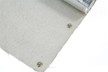 TurboWorks Heat shield 100cm x 40cm Aluminum/Silica