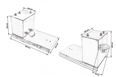 Zbiornik Paliwa Swirl Pot 5L TurboWorks Big