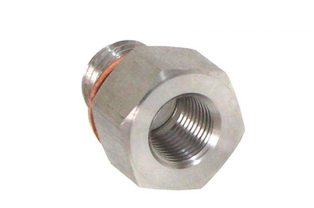 Pressure and oil temp sensor adapter TurboWorks 1/8 NPT for M12x1,5