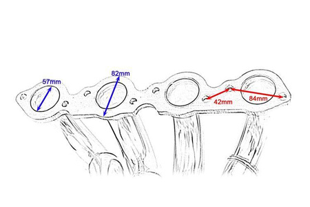 Kolektor wydechowy Chevrolet Big Block 396 402 427