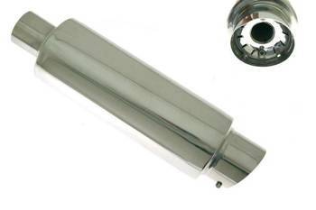 Rear Muffler TurboWorks 90mm inlet 76mm