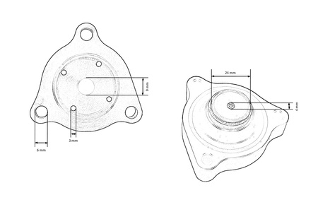 Blow Off adapter TurboWorks Mercedes CLA250 GLA250 A180 Ford Fiesta ST