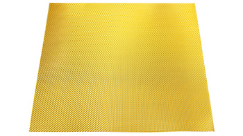 Turboworks Heat shield embossed aluminium Gold 0,5mm 60 cm x 60 cm