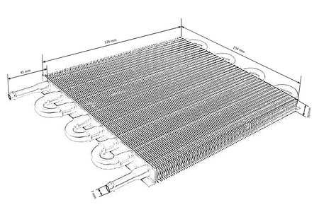 Chłodnica wspomagania, skrzyni biegów TurboWorks 8-rzędowa