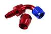 Reusable swivel hose end 90deg AN20