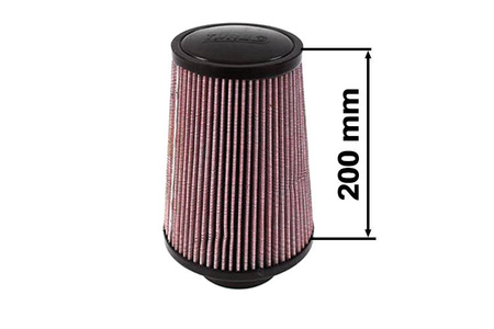 TurboWorks Air Filter H:200 DIA:101mm Purple